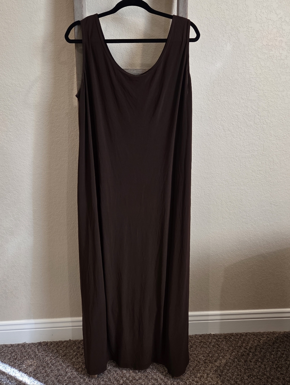 Jump Apparel Women's Brown Maxi Dress - Soze 18W